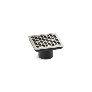 Clearflo Square brass tile-in shower drain (drain body not included) - K-22665-SN