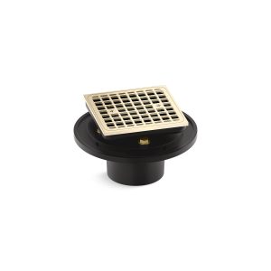 Clearflo Square brass tile-in shower drain - K-22673-AF
