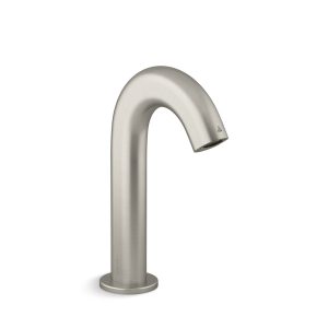 Oblo Touchless faucet with Kinesis sensor technology and temperature mixer, AC-powered - K-103B77-SANA-BN