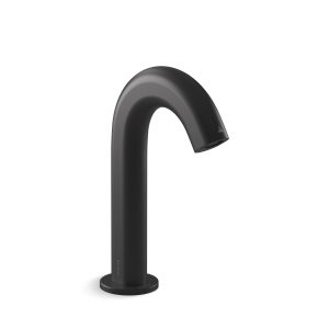 Oblo Touchless faucet with Kinesis sensor technology and temperature mixer, AC-powered - K-103B77-SANA-BL
