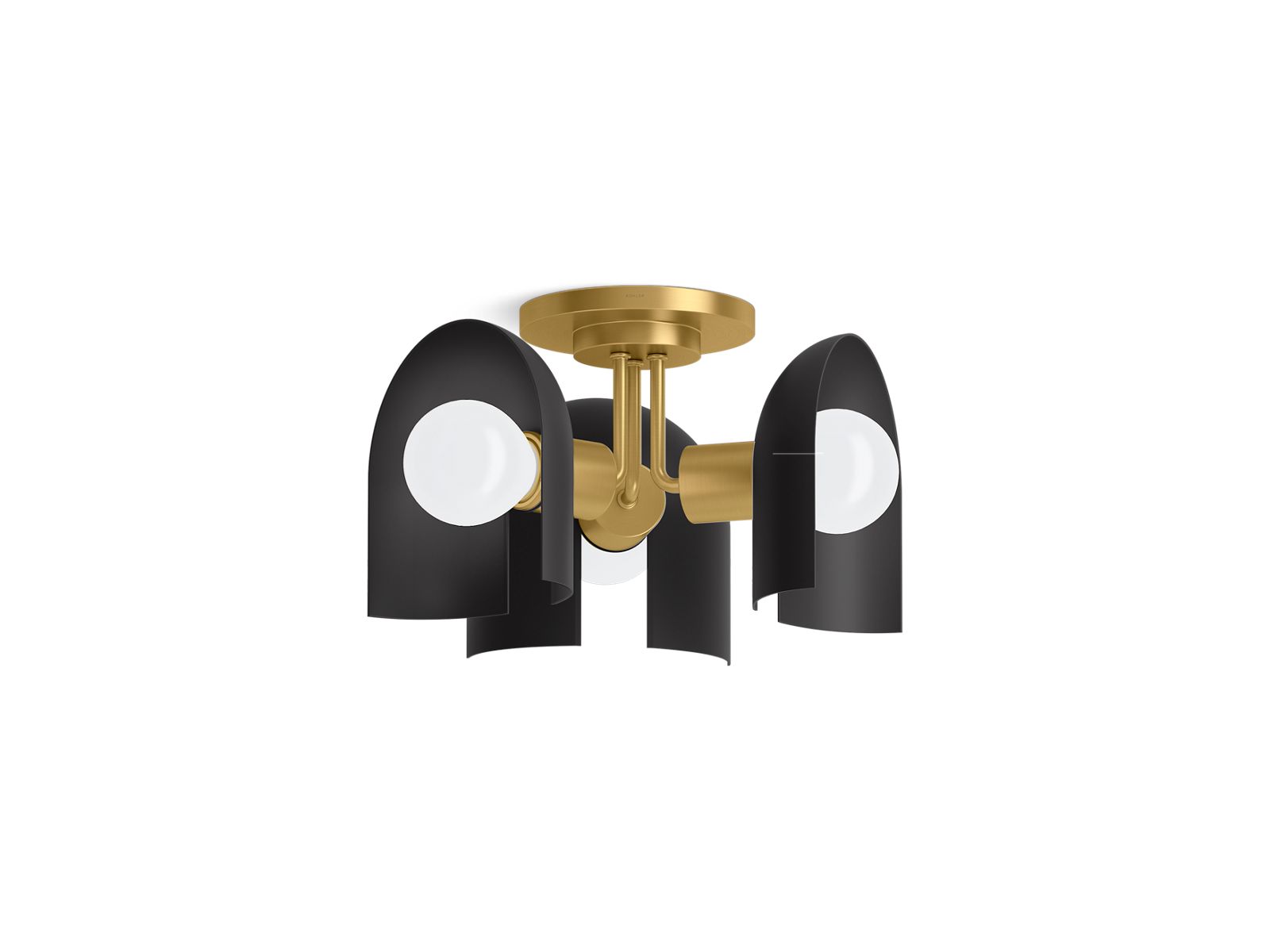 Jabot 3-13/16" flush-mount - K-31786-FM03-BML