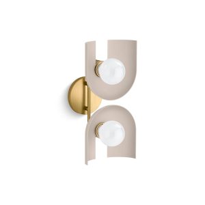 Jabot Two-light sconce - K-31783-SC02-SLG