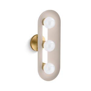 Jabot Three-light sconce - K-31784-SC03-SLG