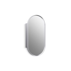 Verdera 15" x 30" capsule framed medicine cabinet - K-35573-CPL