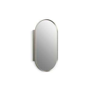Verdera 15" x 30" capsule framed medicine cabinet - K-35573-BNL