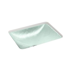 Yepsen 20" rectangular undermount bathroom sink, no overflow - K-28823-TG2