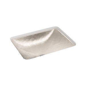 Yepsen 20" rectangular undermount bathroom sink, no overflow - K-28823-TG3