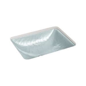 Yepsen 20" rectangular undermount bathroom sink, no overflow - K-28823-G2-B11