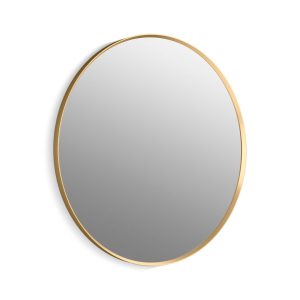 Essential 36" round framed mirror - K-31369-BGL