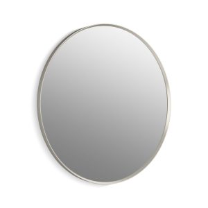 Essential 36" round framed mirror - K-31369-BNL