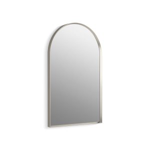 Essential 20" x 32" arched framed mirror - K-30638-BNL