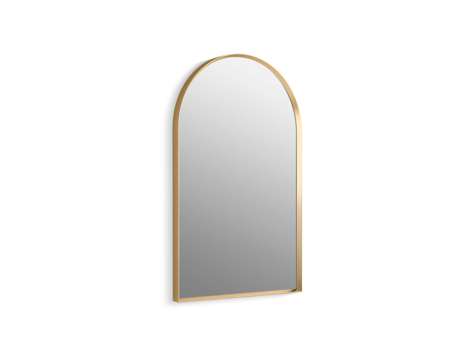 Essential 20" x 32" arched framed mirror - K-30638-BGL