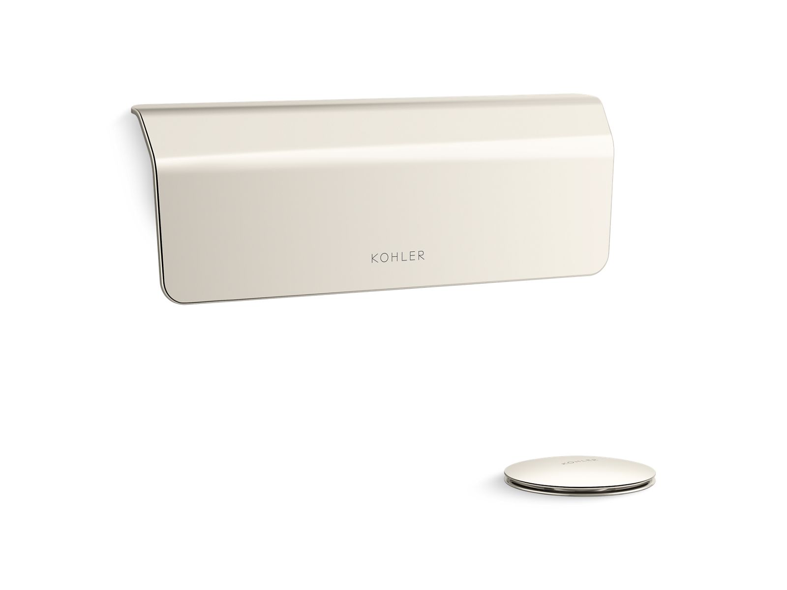 Volute Bath drain trim - K-36361-SN