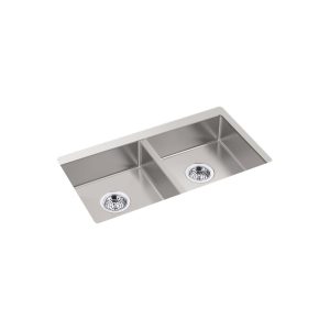 Strive 29-1/2" undermount double-bowl kitchen sink - K-33155-NA