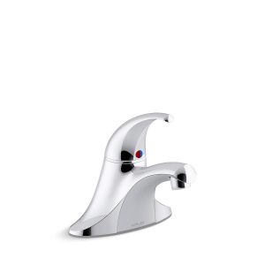 Coralais Single-handle centerset lavatory faucet, 0.35 gpm - K-15198-4ATA-CP