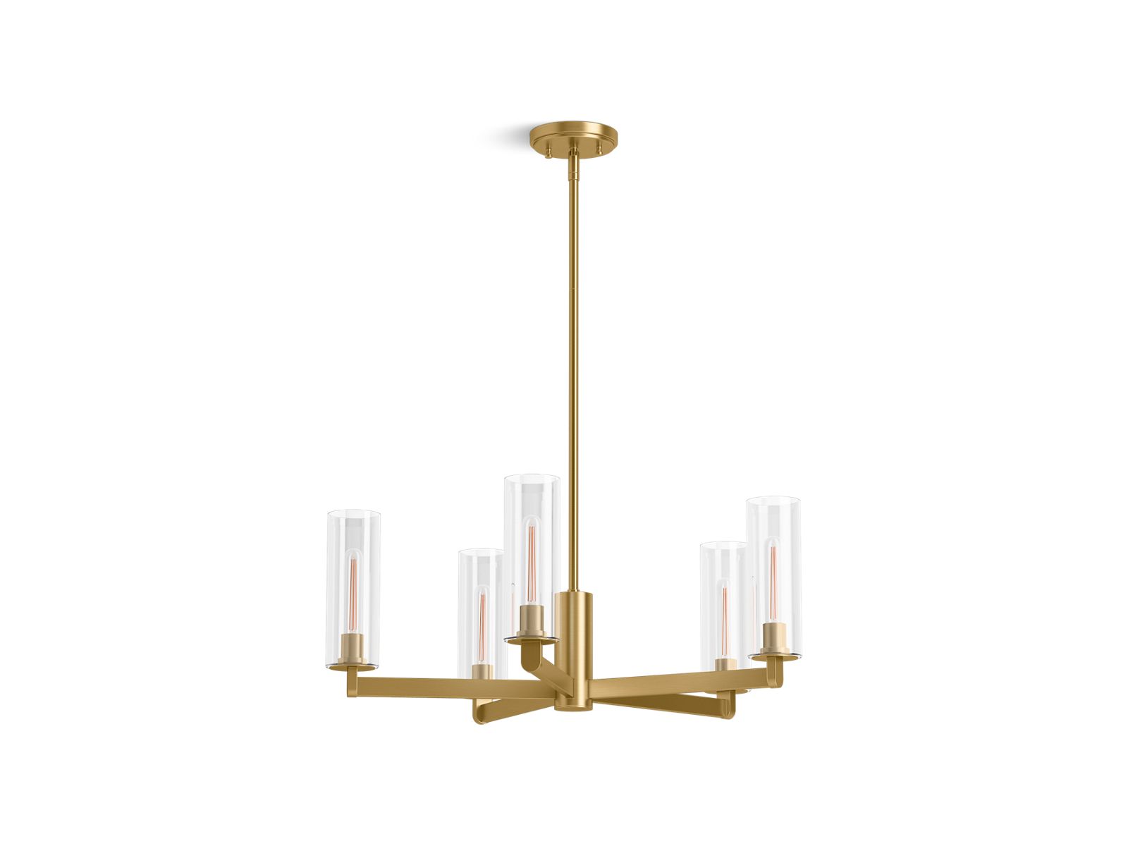 Crue 26" chandelier - K-35878-CH05-2GL