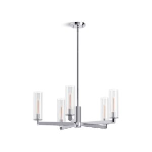 Crue 26" chandelier - K-35878-CH05-CPL