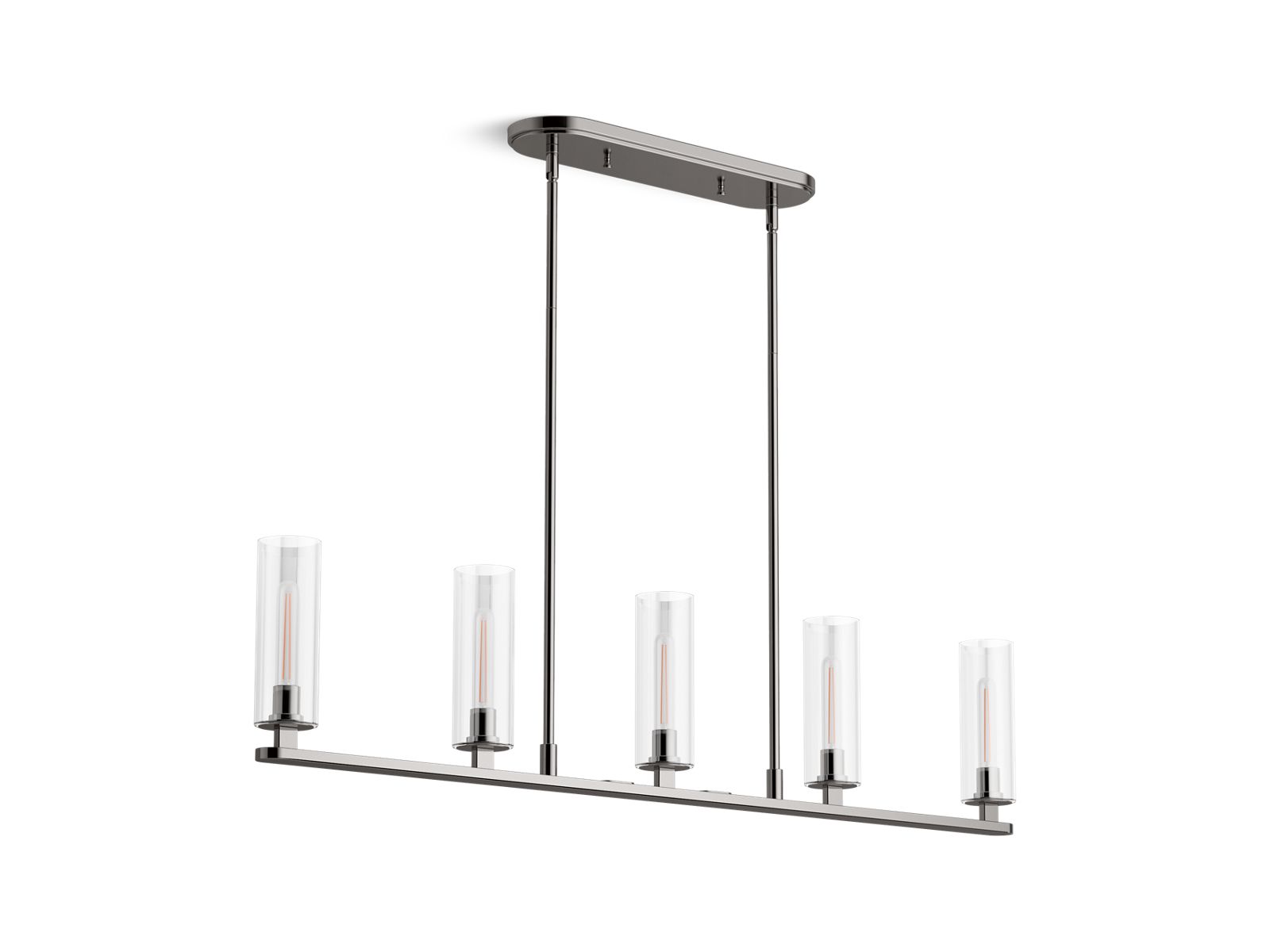 Crue 45" linear chandelier - K-35877-CH05-TTL