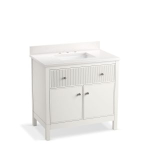 Malin by Studio McGee 36" bathroom vanity cabinet with sink and quartz top - K-35020-0