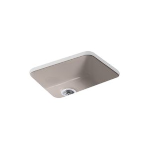 Iron/Tones 24-1/4" top-/undermount single-bowl bar sink - K-6585-TRF