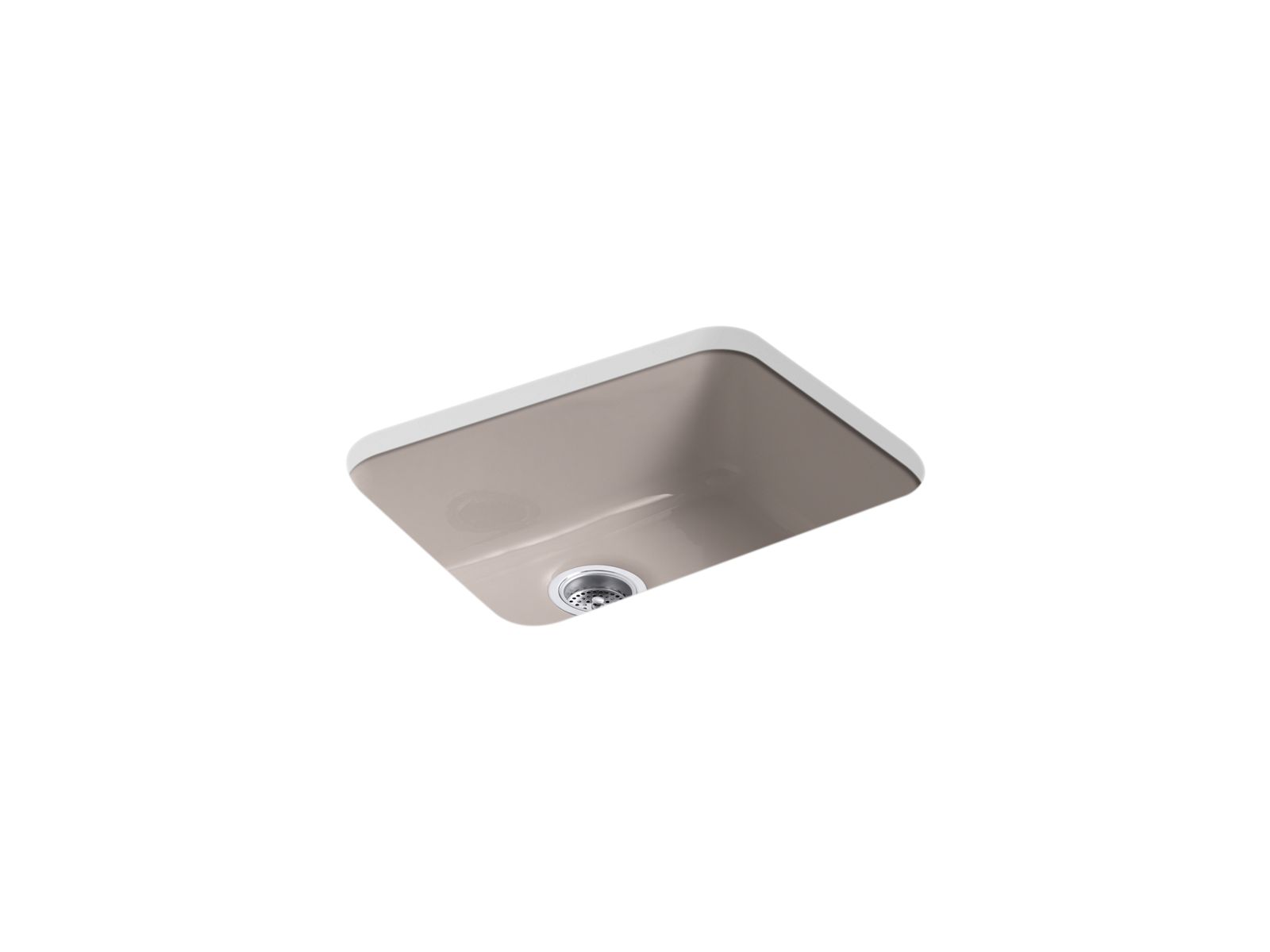 Iron/Tones 24-1/4" top-/undermount single-bowl bar sink - K-6585-TRF