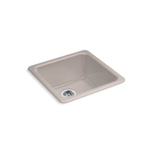 Iron/Tones 21" top-/undermount single-bowl bar sink - K-6587-TRF