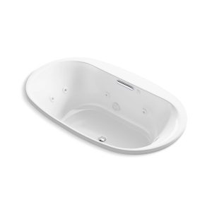 Underscore 72" x 42" drop-in heated whirlpool bath - K-5718-JH-0