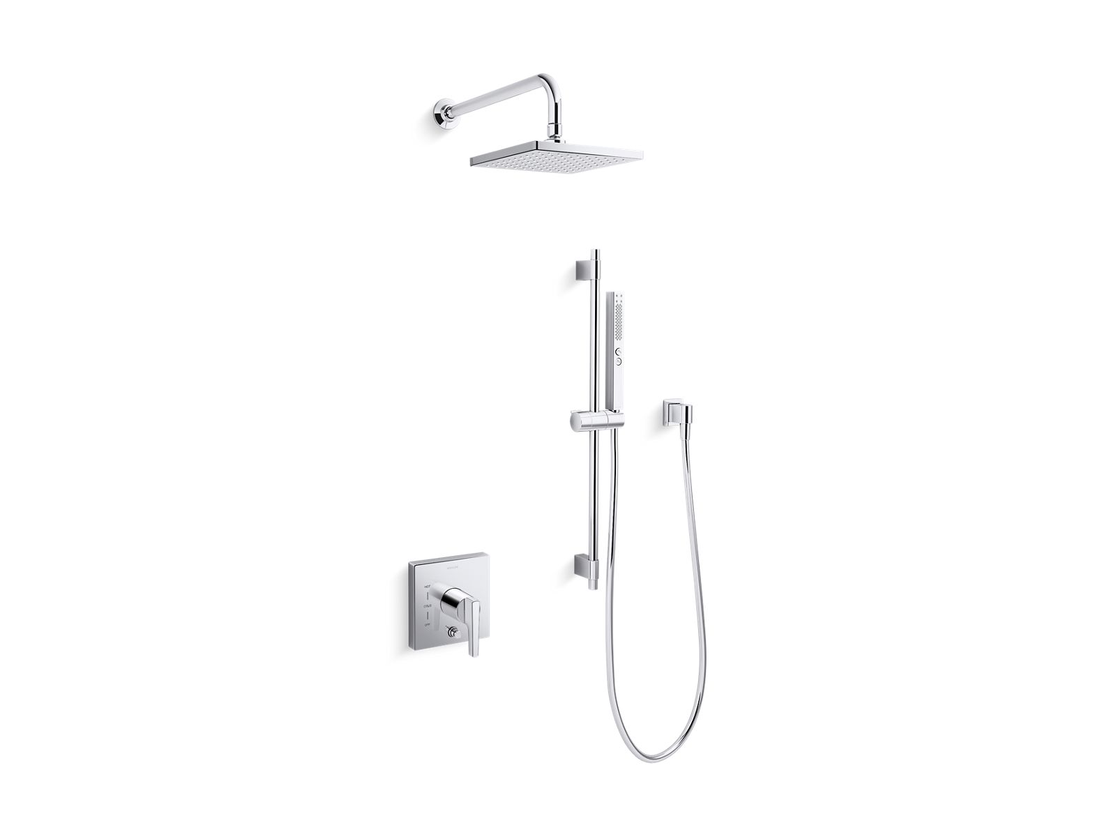 Honesty Showering kit, 1.75 gpm - K-26273-G-CP