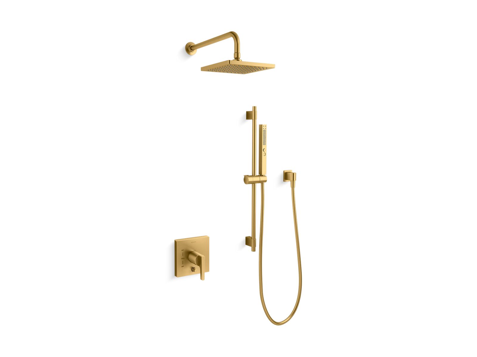 Honesty Showering kit, 1.75 gpm - K-26273-G-2MB