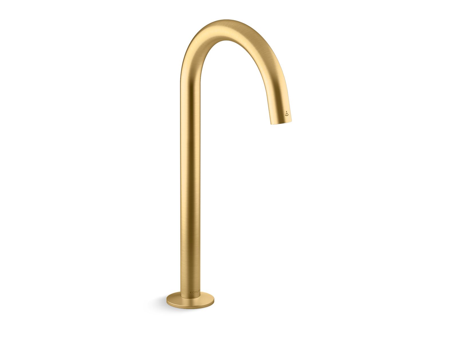 Components Touchless single-hole lavatory faucet with Kinesis sensor technology, Tube design, 0.5 gpm - K-103MT96-SANA-2MB