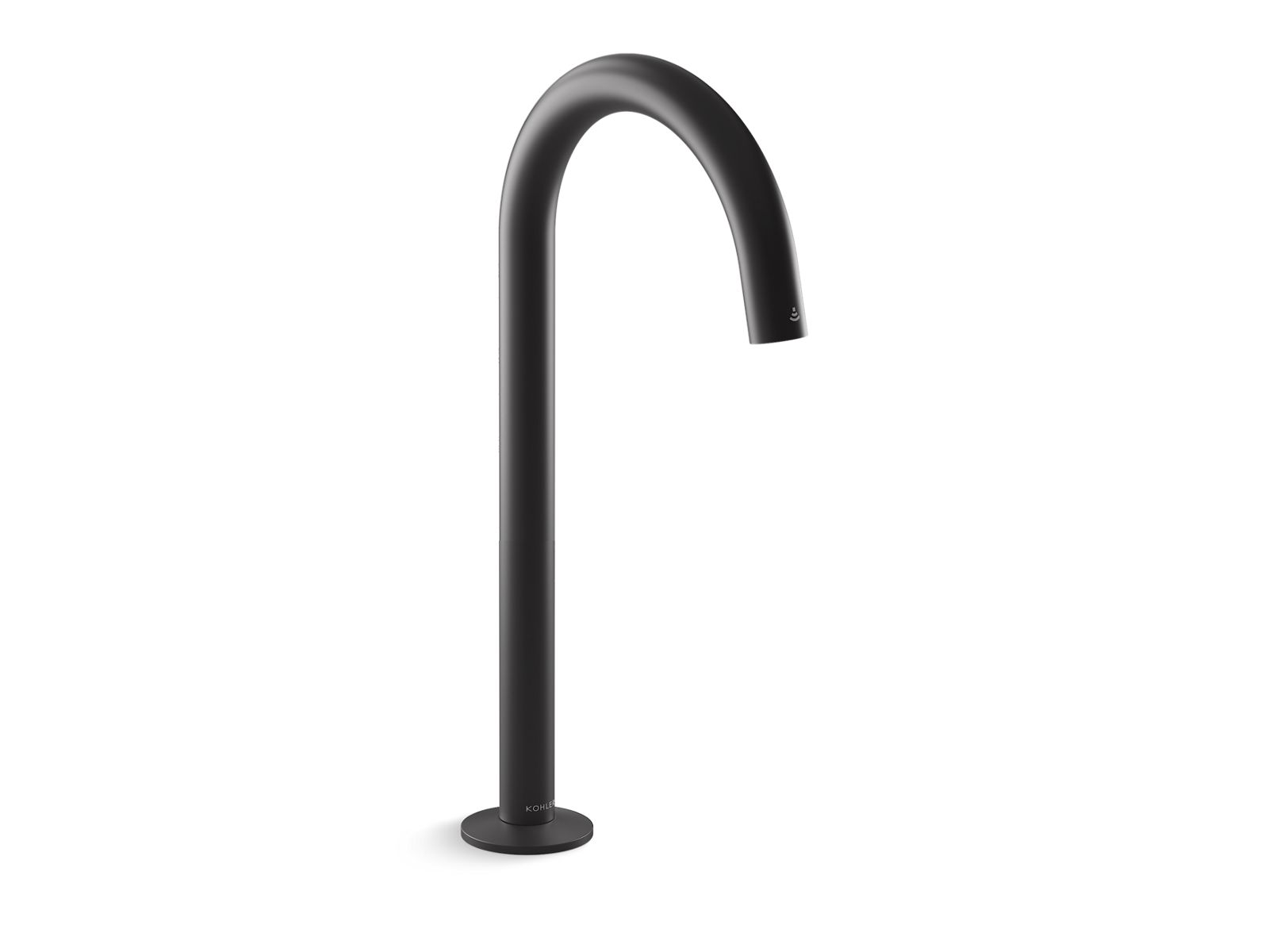 Components Touchless single-hole lavatory faucet with Kinesis sensor technology, Tube design, 0.5 gpm - K-103MT96-SANA-BL