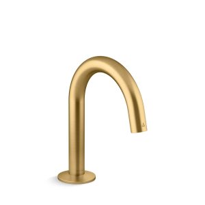 Components Touchless single-hole lavatory faucet with Kinesis sensor technology, Tube design, 0.5 gpm - K-103MT76-SANA-2MB