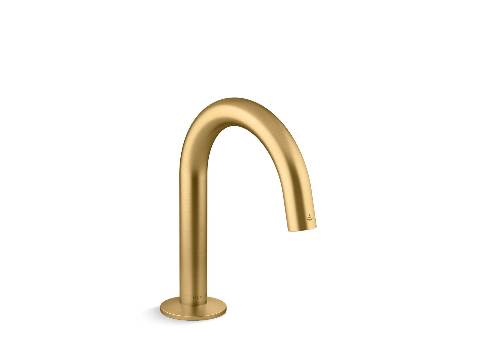 Components Touchless single-hole lavatory faucet with Kinesis sensor technology, Tube design, 0.5 gpm - K-103MT76-SANA-2MB