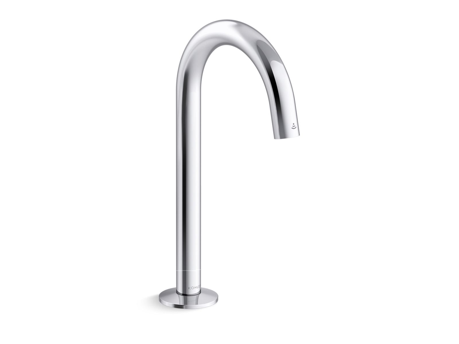 Components Touchless single-hole lavatory faucet with Kinesis sensor technology, Tube design, 0.5 gpm - K-103MT86-SANA-CP