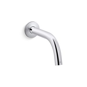Components Touchless wall-mount lavatory faucet with Kinesis sensor technology, Tube design, HES-powered, 0.5 gpm - K-126MT16-SANA-CP