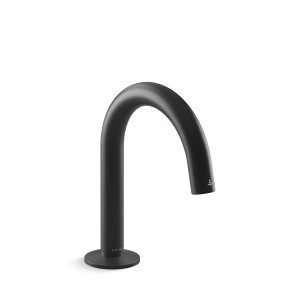 Components Touchless single-hole lavatory faucet with Kinesis sensor technology, Tube design, 0.5 gpm - K-103MT76-SANA-BL