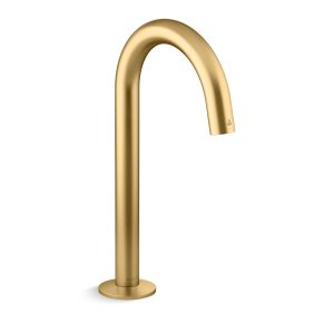 Components Touchless single-hole lavatory faucet with Kinesis sensor technology, Tube design, 0.5 gpm - K-103MT86-SANA-2MB