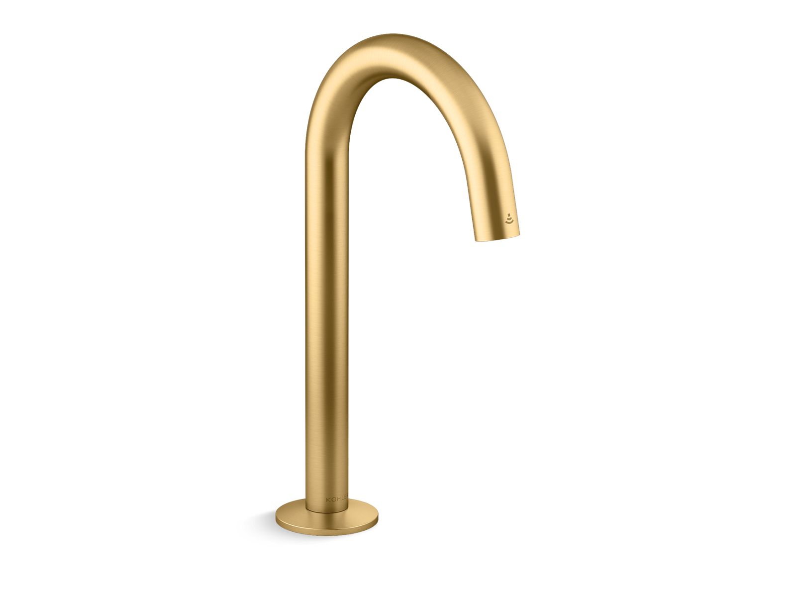 Components Touchless single-hole lavatory faucet with Kinesis sensor technology, Tube design, 0.5 gpm - K-103MT86-SANA-2MB