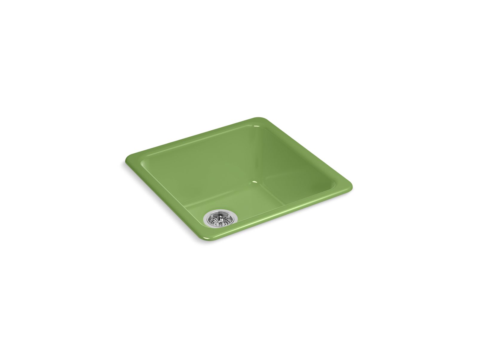 Iron/Tones 21" top-/undermount single-bowl bar sink - K-6587-34