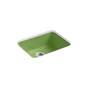 Iron/Tones 24-1/4" top-/undermount single-bowl bar sink - K-6585-34