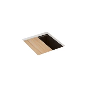 Billings 18" undermount bar sink with accessories - K-33711-PC-CM2