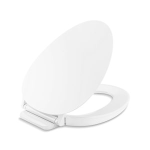 Cymbal ReadyLatch Quiet-Close elongated toilet seat - K-57777-WCF-0