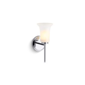 Bellera One-light sconce with frosted shade - K-38404-SC01-CPL