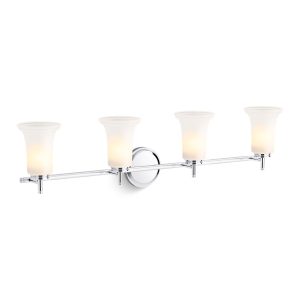 Bellera Four-light sconce with frosted shades - K-38407-SC04-CPL