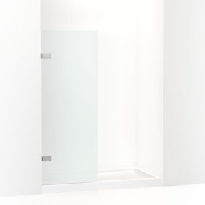 Composed 3/8" moving panel glass and hinges - K-27718-10L-2BL