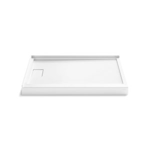 Stoneridge 48" x 36" corner shower base, left drain - K-44144-HW1