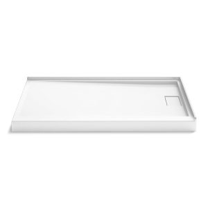 Stoneridge 60" x 36" corner shower base, right drain - K-44156-HW1