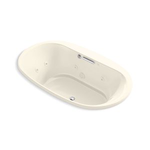 Underscore 71-1/2" x 41-1/2" drop-in Heated BubbleMassage air bath with whirlpool - K-5718-XHGH-96