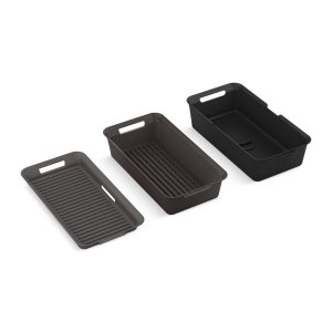 Riverby Three-piece workstation sink accessory set - K-35000-DRK