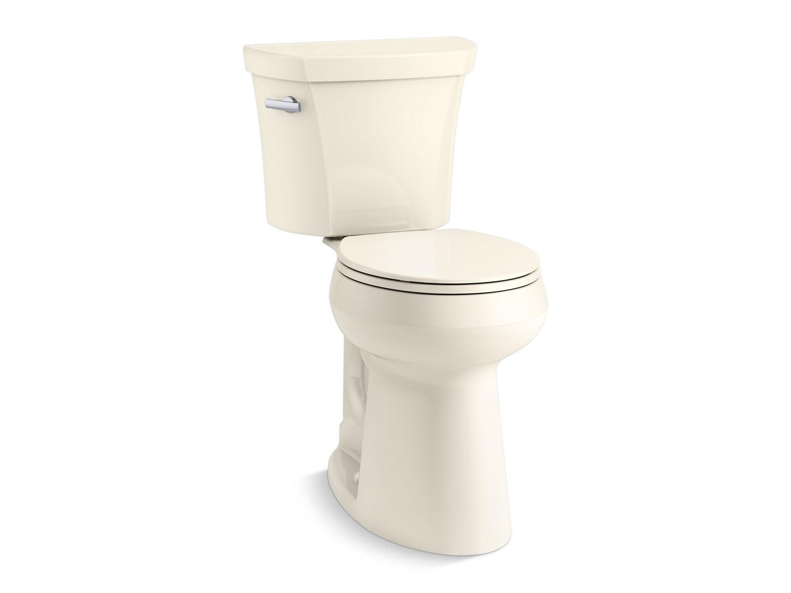 Highline Tall two-piece round-front toilet, 1.28 gpf - K-35716-96